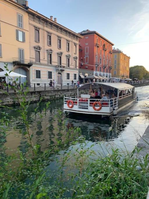 Apartament Navigli, 90 Square Meters, Free Parking Ripa Ticinese Mediolan Zewnętrze zdjęcie